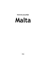 Referāts 'Malta', 1.