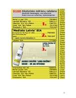 Konspekts 'Reklāma katalogos', 15.