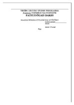 Konspekts 'Kas nosaka civilizācijas attīstību', 1.