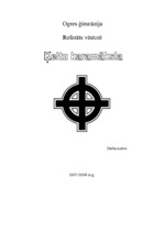 Referāts 'Ķeltu kara māksla', 1.