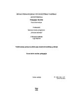 Referāts 'Vokālā atmiņa pārējo muzikālo spēju kontekstā dziedātāju profesijā', 1.
