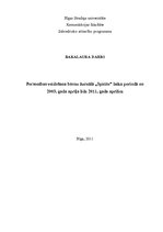 Diplomdarbs 'Personības veidošana bērnu žurnālā "Spicīte" laika periodā no 2003.gada aprīļa l', 1.