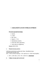 Konspekts 'Vienas dienas sabalansētas ēdienkartes un tehnoloģiskās dokumentācijas izstrāde', 5.