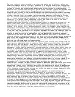 Eseja 'Organizational Culture', 1.