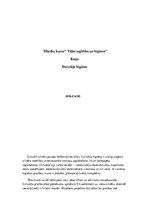 Eseja 'Dzīvokļa higiēna', 1.