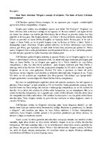 Konspekts 'Doms Marks Šeridans "Origena rakstu koncepcija: agrīnās kristīgās interpretācija', 1.