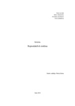 Konspekts 'Reproduktīvā sistēma', 1.