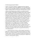 Eseja 'Vai literatūra spēj pasauli pārveidot labāku?', 1.