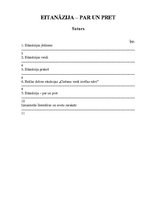 Referāts 'Eitanāzija', 1.