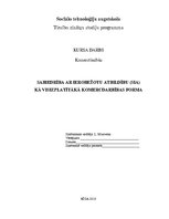 Referāts 'SIA kā visizplatītākā komercdarbības forma', 1.