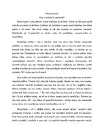 Eseja 'Kas ir latvietis?', 1.