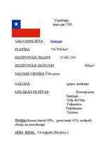 Referāts 'Čīle', 3.