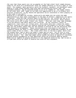 Eseja 'Gender in Sports', 2.