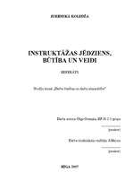 Referāts 'Instruktāžas jēdziens, būtība un veidi', 1.