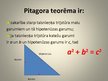 Prezentācija 'Pitagora teorēma', 2.