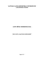 Referāts 'Lopu mītņu modernizācija', 1.