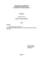 Konspekts 'Reklāmas un mediju auditorijas', 1.