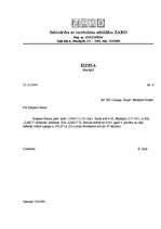 Konspekts 'Mājas darbs lietvedībā', 3.