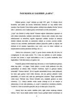 Referāts 'Galerijas "Laipa" analīze', 6.