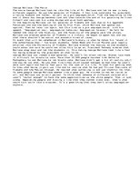 Eseja 'A Movie Review for George Wallace', 1.