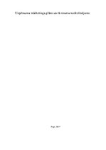 Referāts 'Uzņēmuma mārketinga plāns un tā resursu nodrošinājums', 1.