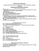 Konspekts 'Medicīniskā ģenētika', 1.