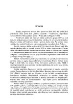 Prakses atskaite 'Uzņēmuma starptautiskās ekonomiskās darbības pilnveidošana iespējas', 2.