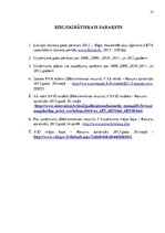 Prakses atskaite 'Uzņēmuma starptautiskās ekonomiskās darbības pilnveidošana iespējas', 32.