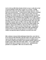 Eseja 'Billes dzīves realitāte un sapnis', 2.