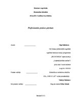 Prakses atskaite 'Prakses atskaiteSIA "Onego Lat"', 1.