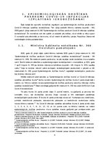 Diplomdarbs 'Epidemioloģiskās drošības pasākumi Covid-19 infekcijas izplatības ierobežošanai ', 6.