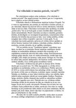 Eseja 'Viduslaiki ir tumšais periods vai nē?', 1.