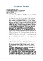 Referāts '"Gone with the Wind" by Margaret Munnerlyn Mitchell', 1.