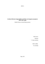 Referāts 'Latvijas IKP struktūra un izaugsmes prognozes', 1.