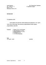 Referāts 'Lietvedības dokumentu sagatavošana', 4.