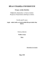 Eseja 'Anglo-sakšu tiesību un kontinentālās Eiropas tiesību loks, saimes', 1.