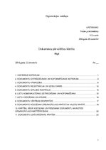 Paraugs 'Dokumentu pārvaldības kārtība', 1.