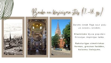 Prezentācija 'Rīgas arhitektūras stili', 4.