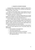 Referāts 'Shadow Economy', 14.