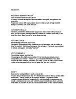 Referāts 'The Lierac Brend`s Philosophy', 6.