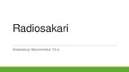 Prezentācija 'Radiosakari', 1.