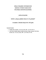 Konspekts 'Stāvoklis Eiropā 1945.-1991.gadā', 1.