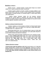 Konspekts 'Reālisma un naturālisma literatūras iezīmes', 1.