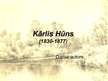 Prezentācija 'Kārlis Hūns', 1.