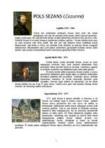 Referāts 'Pols Sezans', 1.