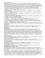 Eseja 'Major (Unipolar) Depressive Disorder', 2.