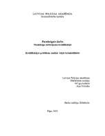 Konspekts 'Kvalifikācijas problēmu analīze trīs krimināllietās', 1.