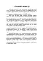Eseja 'Salīdzinošā recenzija par romānu "Alvas kliedziens" un izrādi "Smagais metāls"', 1.