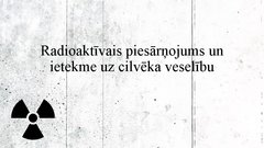 Prezentācija 'Vides piesārņojuma veidi un to ietekme uz cilvēku', 1.