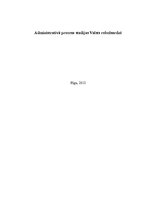 Diplomdarbs 'Administratīvā procesa stadijas Valsts robežsardzē', 1.